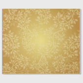 Mooie gouden wijn cadeaupapier (Vlak)