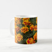 Mooie goudsbloemen koffie Mok (Voorkant links)