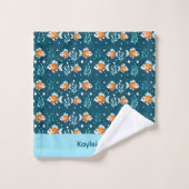 Mooie Goudvis Handdoek (Wasdoekje)