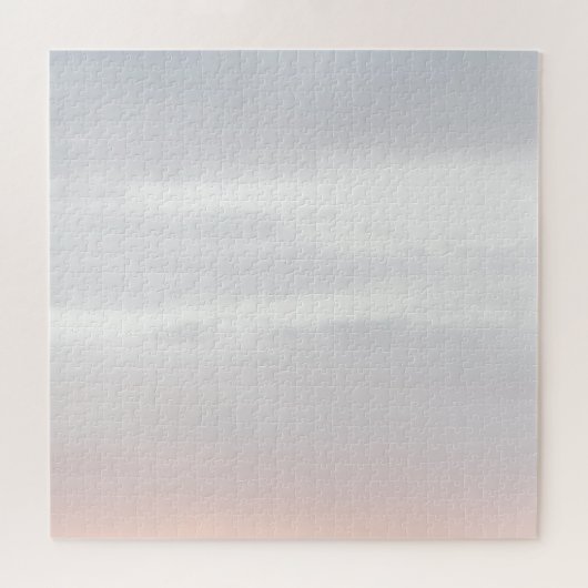 Mooie gradiënt op maat van de ochtendhemel legpuzzel (Horizontaal)