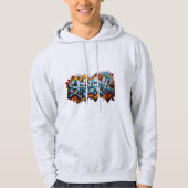 Mooie graffiti hoodie (Voorkant)