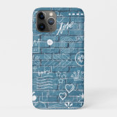 Mooie graffiti-kunst op wandgroene kalligrafie Case-Mate iPhone case (Achterkant)