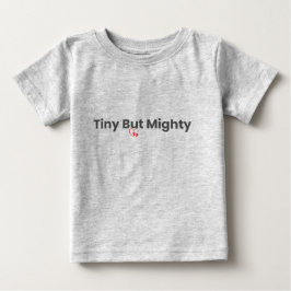 Mooie Grafische T-Shirt voor Kinderen met 'Tiny Bu