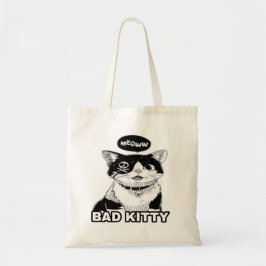 Mooie grappige coole kat 1 tote bag