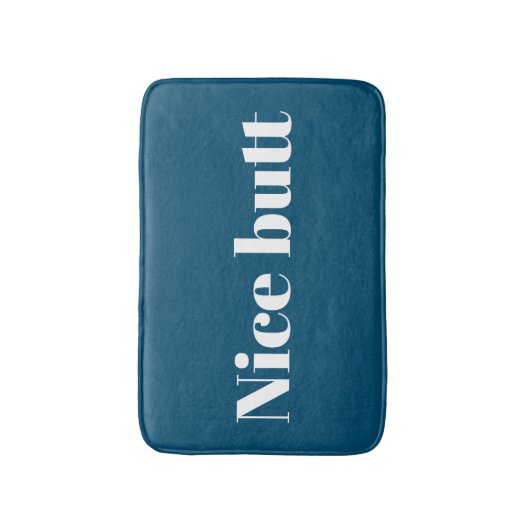 Mooie, grappige gezegde moderne badkameraccessoire badmat (Voorkant Verticaal)