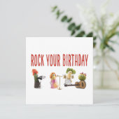 Mooie grappige groente vier je verjaardag vlakke k (Staand voorkant)