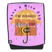 Mooie grappige hommel rugtassen (Voorkant)