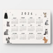 Mooie Grappige Kat 2026 Agenda Fotoplaat (voorkant)