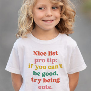 Mooie, grappige kerst kinder shirts