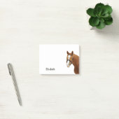 Mooie Grappige Paard Persoonlijke Naam Post-it® Notes (Kantoor)