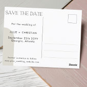 Mooie gratis Drinken bruiloft Bewaar de datum Briefkaart