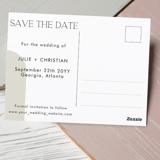 Mooie gratis Drinken bruiloft Bewaar de datum Briefkaart