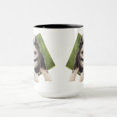 Mooie Green Bernedole Puppy Art Mok (Midden)