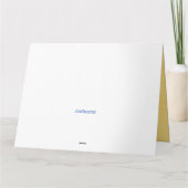 Mooie grens Collie zend liefde Kaart (Achterkant)