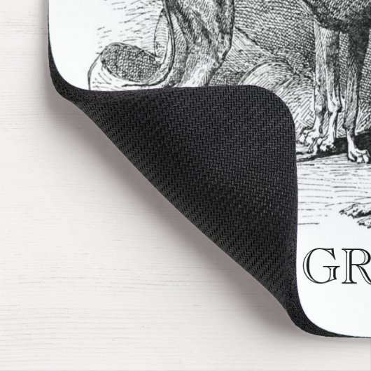 Mooie Greyhounds Muismat (Hoek)