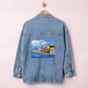 Mooie Griekenland Denim Jacket