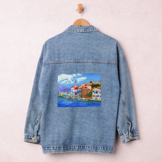 Mooie Griekenland Denim Jacket (Hangar)