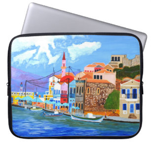 Mooie Griekenland Electronics Bag Laptop Sleeve