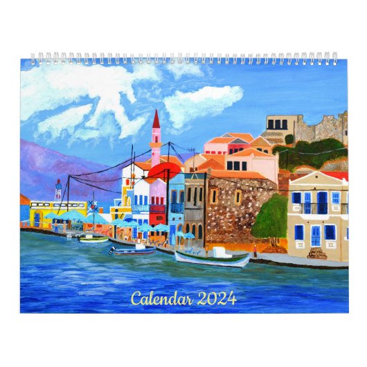 Mooie Griekenland Kalender 2024 (Hoes)