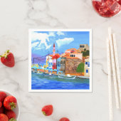 mooie Griekenland servetten (Insitu)