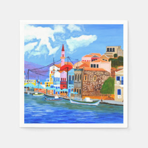 mooie Griekenland servetten