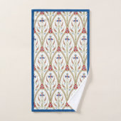 Mooie Griekse boog bloempatroon Bad Handdoek (Handdoek)