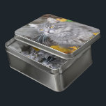 Mooie grijze kat zittend in herfstbladeren puzzel<br><div class="desc">Deze schattige puzzel met een dierenthema heeft een mooie grijze kat die in de herfst zit en blaadjes #cat #kat #kitten #pet #feline #cute #animals #jigsaw #puzzle #jigsawpuzzle #gifts #fun #stockingstuffers #games #natuur</div>