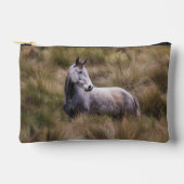 Mooie grijze paard etui (Voorkant)