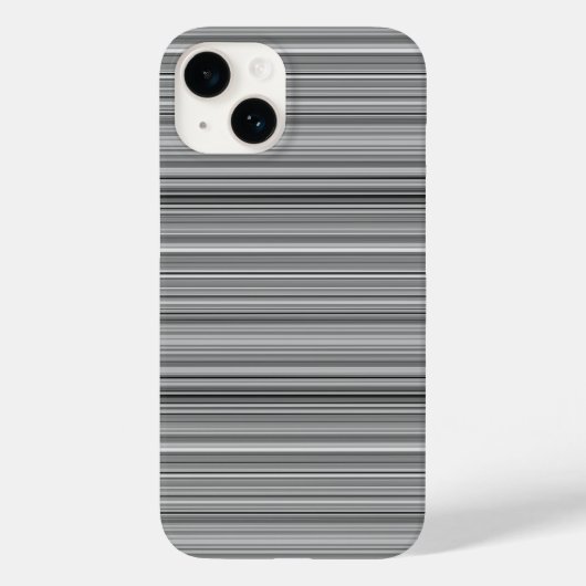 Mooie grijze strepen Case-Mate iPhone case (Achterkant)