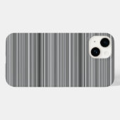 Mooie grijze strepen Case-Mate iPhone case (Achterkant (horizontaal))