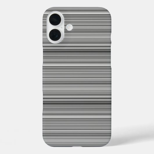 Mooie grijze strepen Case-Mate iPhone case (Achterkant)