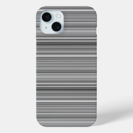Mooie grijze strepen Case-Mate iPhone case (Achterkant)