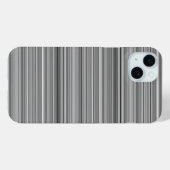 Mooie grijze strepen Case-Mate iPhone case (Achterkant (horizontaal))