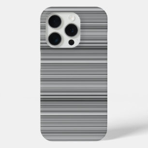 Mooie grijze strepen iPhone 15 pro case