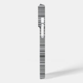 Mooie grijze strepen Case-Mate iPhone case (Achterkant / Links)