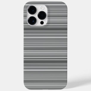 Mooie grijze strepen Case-Mate iPhone 14 pro max hoesje