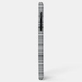 Mooie grijze strepen Case-Mate iPhone case (Achterkant/links)