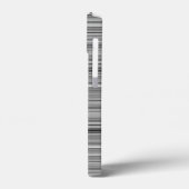 Mooie grijze strepen Case-Mate iPhone case (Achterkant / Links)