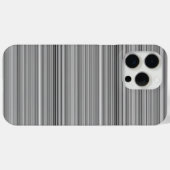 Mooie grijze strepen Case-Mate iPhone case (Achterkant (horizontaal))
