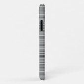 Mooie grijze strepen Case-Mate iPhone case (Achterkant/rechts)