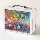 Mooie grillige kleurrijke terug naar school (Achterkant)