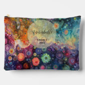 Mooie grillige kleurrijke terug naar school etui (Voorkant)