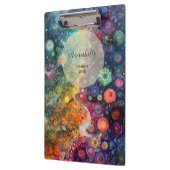 Mooie grillige kleurrijke terug naar school klembord (Links)