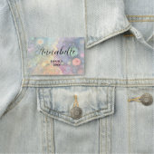 Mooie grillige kleurrijke terug naar school naamplaatje (In situ)