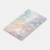 Mooie grillige kleurrijke terug naar school post-it® notes (Schuin)