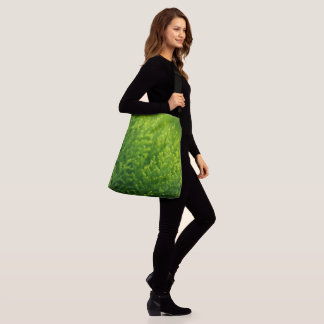 Mooie groene achtergrond crossbody tas