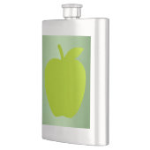 Mooie groene appelsilhouet flacon (Links)