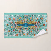 Mooie groene blauwe Natuur Bad Handdoek (Handdoek)