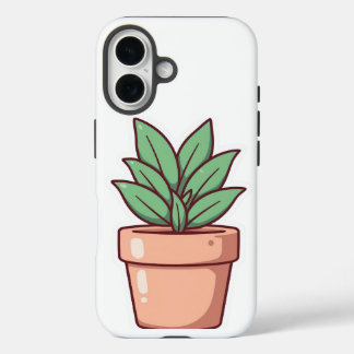 “Mooie Groene Cactus Pot Mobiele Hoes – Esthetisch