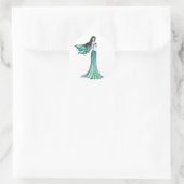 Mooie Groene Fee Stickers door Molly Harrison (Tas)